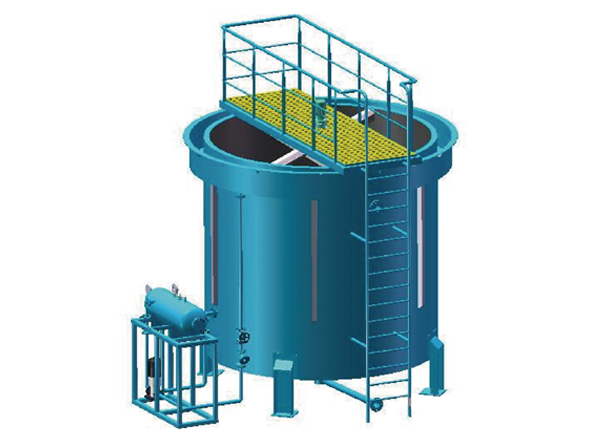 豎流式溶氣氣浮機